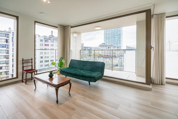 Foto van Stijlvol appartement voor 12 gasten in Antwerpen - Vakantiehuis in Antwerp - LivingRoom