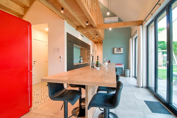 Foto van Modern gezinsvakantiehuis - Vakantiehuis in Bocholt - DiningRoom