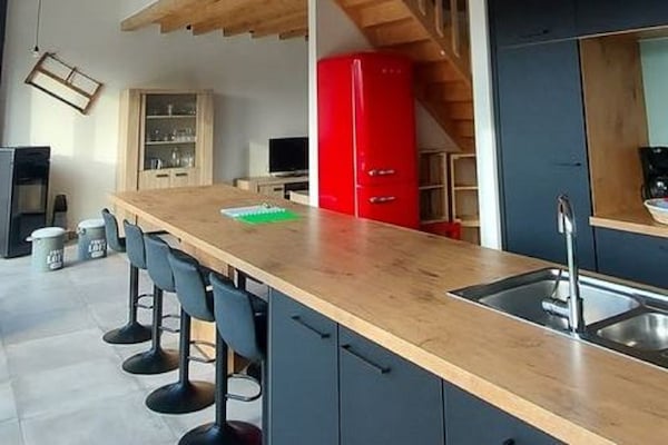 Foto van Modern gezinsvakantiehuis - Vakantiehuis in Bocholt - Kitchen