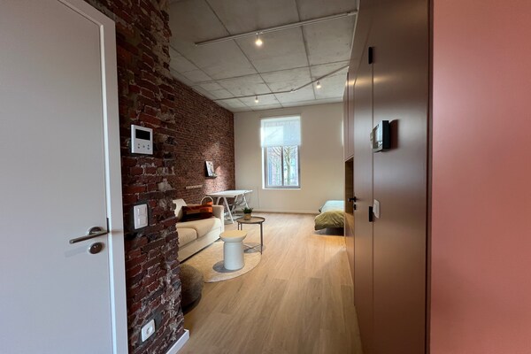 Foto van Charmant gelijkvloers appartement in Bree - Vakantiehuis in Bree - LivingRoom