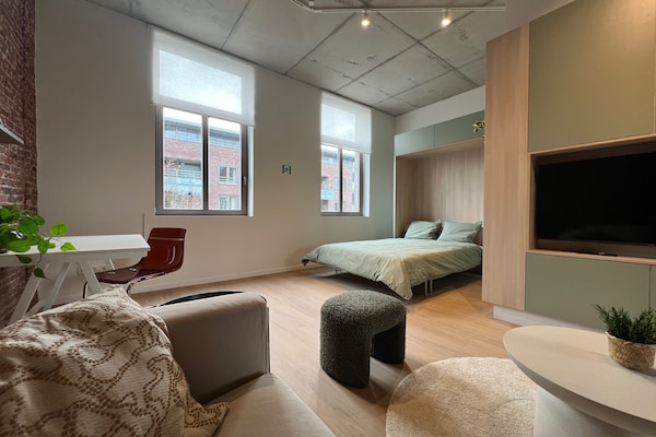 Foto van Aantrekkelijk appartement in Bree voor 2 gasten - Vakantiehuis in Bree - BedRoom