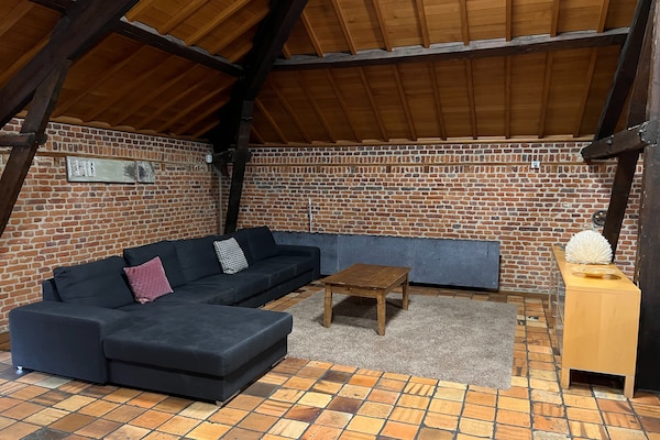 Foto van Herenhuis met zwembad, Néblon - Vakantiehuis in Hamoir-Ouffet - LivingRoom