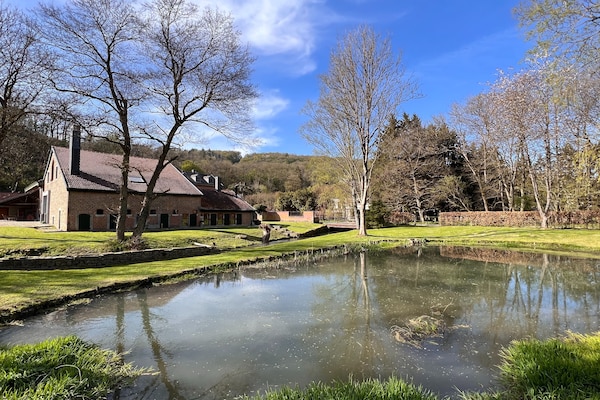 Foto van Herenhuis met zwembad, Néblon - Vakantiehuis in Hamoir-Ouffet - GardenSummer