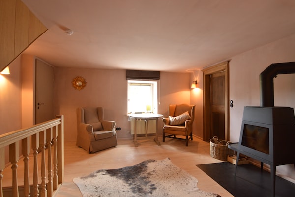 Foto van Vakantiehuis in Bullange met sauna - Vakantiehuis in Bullingen - LivingRoom