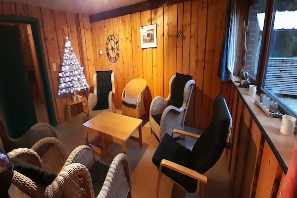 Foto van Vakantiehuis in Recht met tuin - Vakantiehuis in Recht - LivingRoom