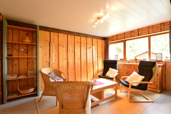 Foto van Vakantiehuis in Recht met tuin - Vakantiehuis in Recht - LivingRoom