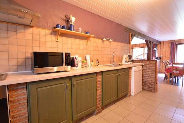 Foto van Vakantiehuis in Recht met tuin - Vakantiehuis in Recht - Kitchen