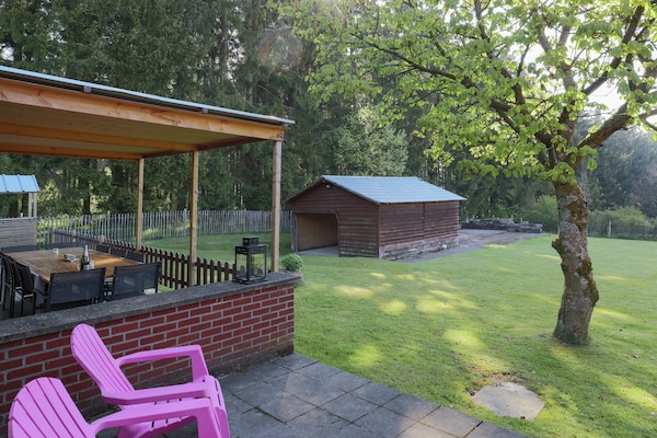 Foto van Vakantiehuis in Recht met tuin - Vakantiehuis in Recht - GardenSummer