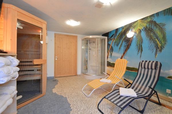 Foto van Woning in Burg Reuland met sauna en terras - Vakantiehuis in Burg Reuland - Wellness