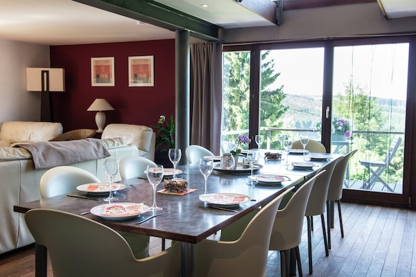 Foto van Vakantiehuis in het hart van de Ardennen - Vakantiehuis in Waimes - DiningRoom