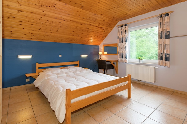 Foto van Ruime retraite aan het meer - Vakantiehuis in Waimes - Robertville - BedRoom