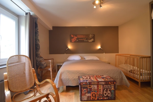 Foto van Luxe villa met sauna - Vakantiehuis in Francorchamps - BedRoom