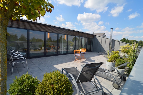 Foto van Familievilla, Profondeville - Vakantiehuis in Profondeville Ardennes - TerraceBalcony