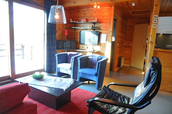 Foto van Chalet in België bij Ardennen - Vakantiehuis in Heure - LivingRoom