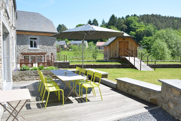 Foto van Charmante molen in Gedinne - Vakantiehuis in Vencimont - TerraceBalcony