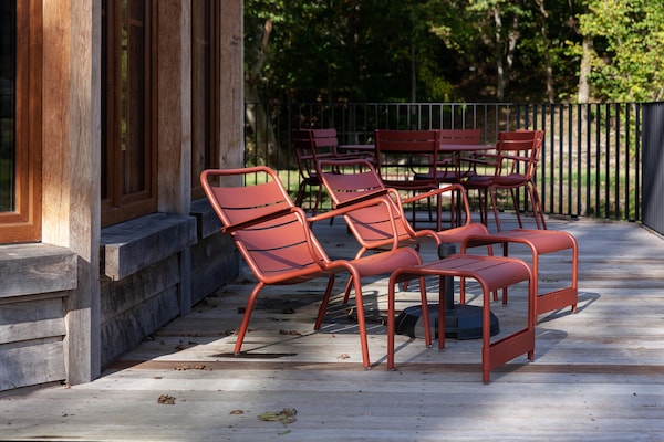 Foto van Hut in Vencimont bij Ardennenpaden - Vakantiehuis in Vencimont - TerraceBalcony