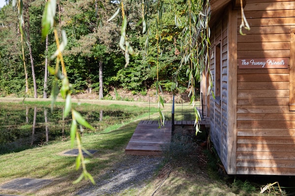 Foto van Hut in Vencimont bij Ardennenpaden - Vakantiehuis in Vencimont - GardenSummer