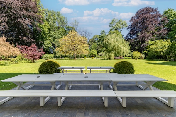 Foto van Luxe Mettet herenhuis - Vakantiehuis in Mettet - GardenSummer