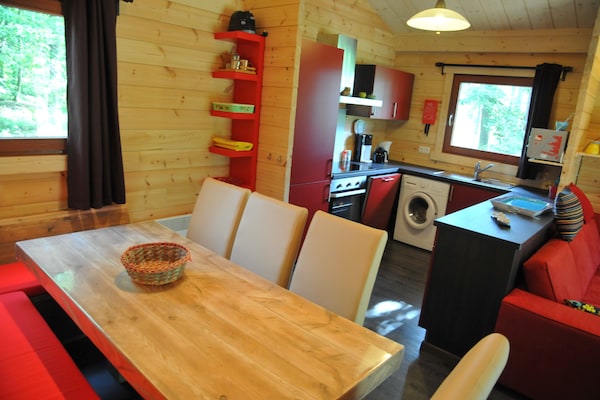 Foto van Chalet in Oignies met bosrijke omgeving - Vakantiehuis in Oignies en Thiérache - Kitchen