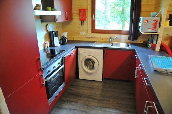 Foto van Chalet in Oignies met bosrijke omgeving - Vakantiehuis in Oignies en Thiérache - Kitchen