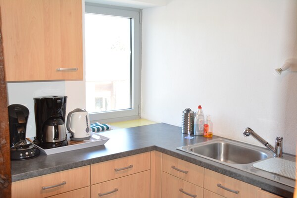 Foto van Natuuruitje in Martelange - Vakantiehuis in Martelange (radelange) - Kitchen