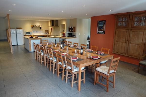 Foto van Boerderij in Houffalize met groot terras - Vakantiehuis in Tavigny - DiningRoom