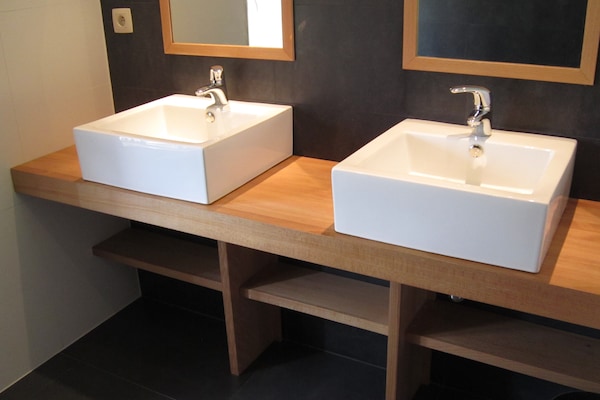 Foto van Vakantiehuis Bovigny met bioscoop - Vakantiehuis in Bovigny - BathRoom