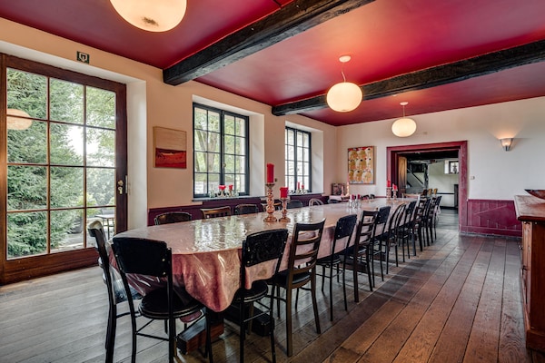 Foto van Groepsverblijf met spa in Vielsalm - Vakantiehuis in Vielsalm - DiningRoom