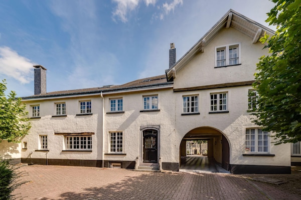 Foto van Groepsverblijf met spa in Vielsalm - Vakantiehuis in Vielsalm - ExteriorSummer