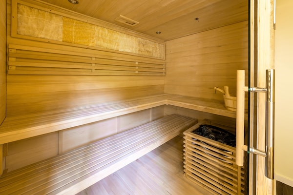 Foto van Rustig huis met kasteelzicht in Bouillon - Vakantiehuis in Bouillon - Sauna