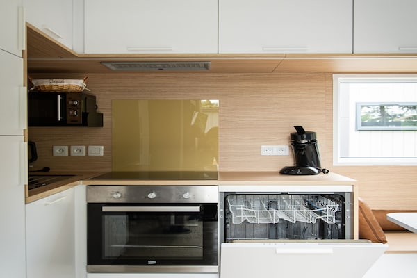 Foto van Gezellig chalet met panoramisch uitzicht - Vakantiehuis in Dochamps - Kitchen