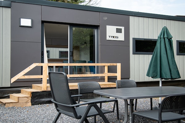 Foto van Gezellig chalet met panoramisch uitzicht - Vakantiehuis in Dochamps - ExteriorSummer