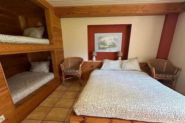 Foto van Groepshuis met sauna in La Roche - Vakantiehuis in La Roche-en-Ardenne - BedRoom