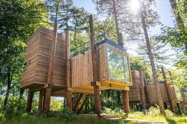 Foto van Haven met sauna en zwembad - Vakantiehuis in antoing - ExteriorSummer