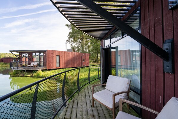 Foto van Ontsnapping aan het meer - Vakantiehuis in Antoing - TerraceBalcony