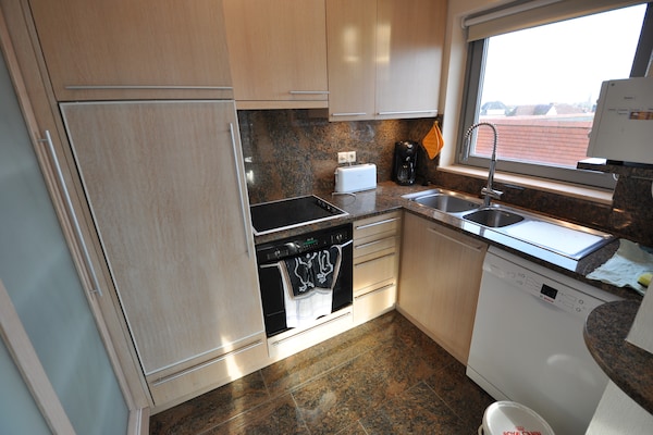 Foto van Appartement in België met Zeezicht - Vakantiehuis in KNOKKE-HEIST - Kitchen