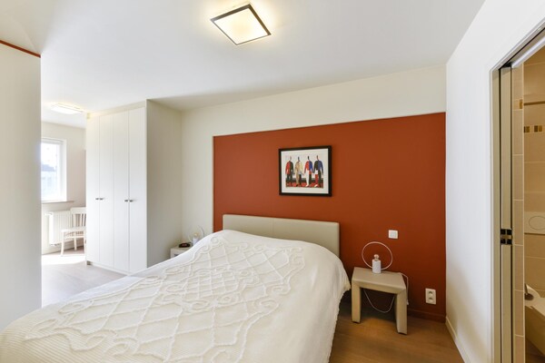 Foto van Modern appartement met schitterend uitzicht - Vakantiehuis in KNOKKE-HEIST - BedRoom