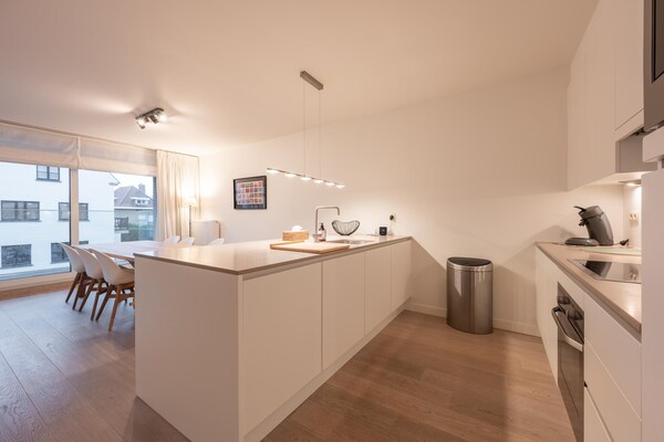Foto van Appartement in Knokke bij Strand & Casino - Vakantiehuis in KNOKKE-HEIST - Kitchen