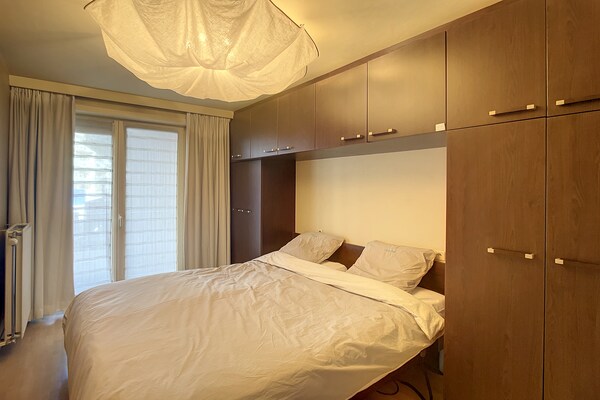 Foto van Appartement in België bij parken - Vakantiehuis in Knokke-Heist - BedRoom