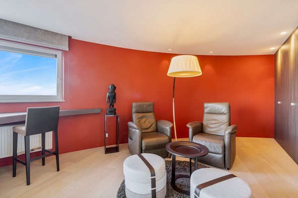 Foto van Appartement in Blankenberge met zeezicht - Vakantiehuis in Blankenberge - LivingRoom