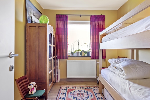 Foto van Appartement attrayant avec vue sur les dunes - Vakantiehuis in Blankenberge - BedRoom