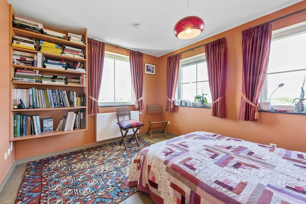 Foto van Appartement attrayant avec vue sur les dunes - Vakantiehuis in Blankenberge - BedRoom