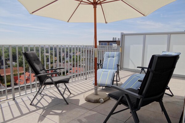 Foto van Appartement in Nieuwpoort aan het Strand - Vakantiehuis in Nieuwpoort - TerraceBalcony