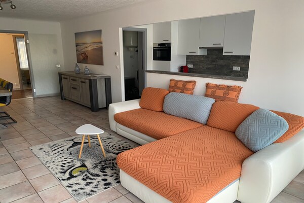 Foto van Appartement in Nieuwpoort bij Strand - Vakantiehuis in Nieuwpoort - LivingRoom