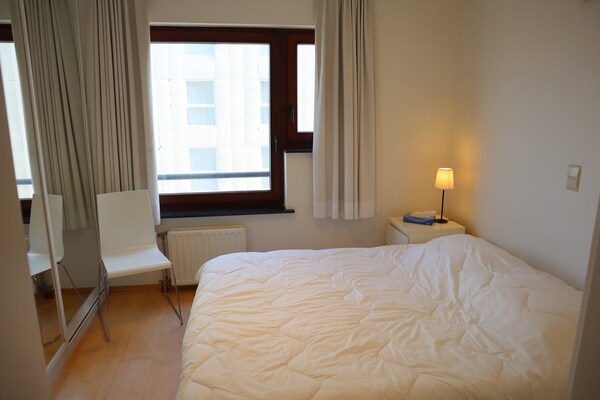Foto van Appartement in Nieuwpoort met uitzicht op zee - Vakantiehuis in Nieuwpoort - BedRoom