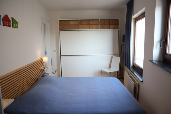 Foto van Appartement in Nieuwpoort met uitzicht op zee - Vakantiehuis in Nieuwpoort - BedRoom