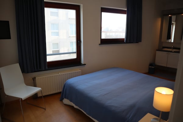 Foto van Appartement in Nieuwpoort met uitzicht op zee - Vakantiehuis in Nieuwpoort - BedRoom