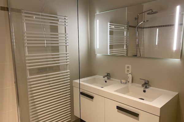 Foto van Appartement in Nieuwpoort bij het Strand - Vakantiehuis in Nieuwpoort - BathRoom