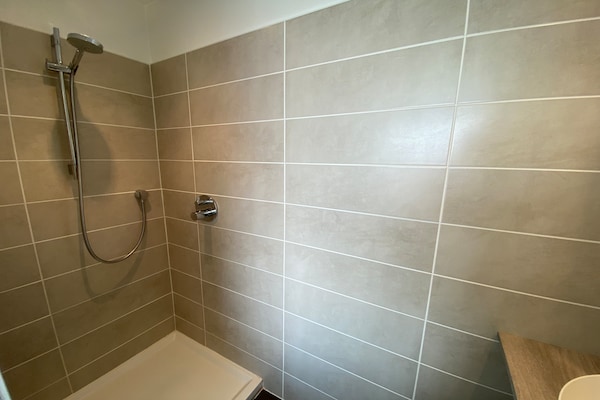 Foto van Appartement in Nieuwpoort-Bad met uitzicht op zee - Vakantiehuis in NIEUWPOORT - BathRoom