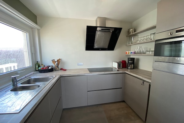 Foto van Appartement in Nieuwpoort-Bad met uitzicht op zee - Vakantiehuis in NIEUWPOORT - Kitchen